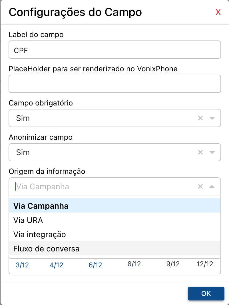 Mapeamento de variáveis no Perfilador